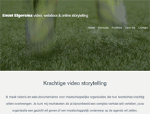 Tablet Screenshot of emielelgersma.nl